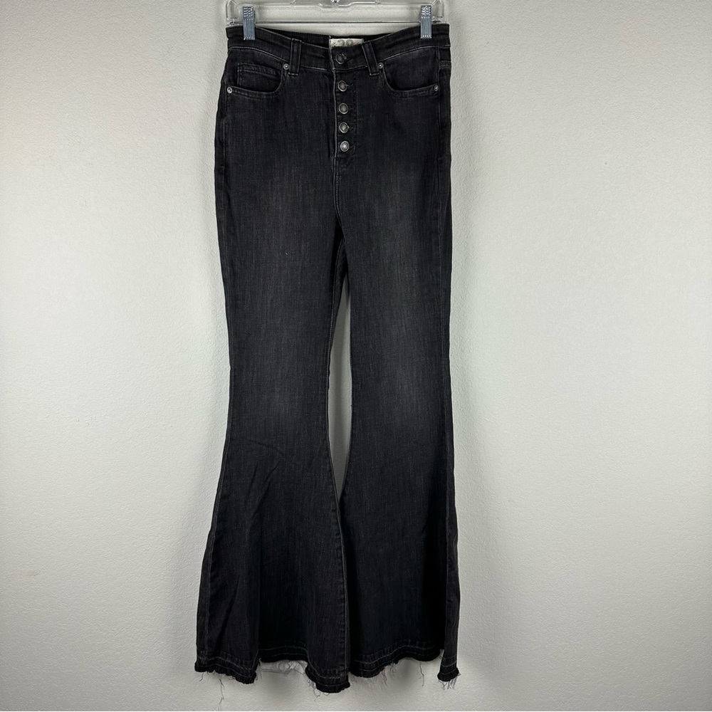We The Free Black Flare Jeans